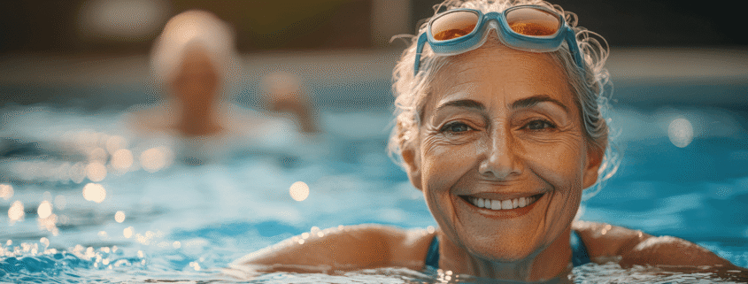 Adult swimming lessons at Jubilee Park