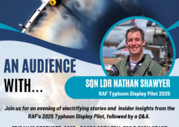 An Audience With...Sqn Ldr Nathan Shawyer